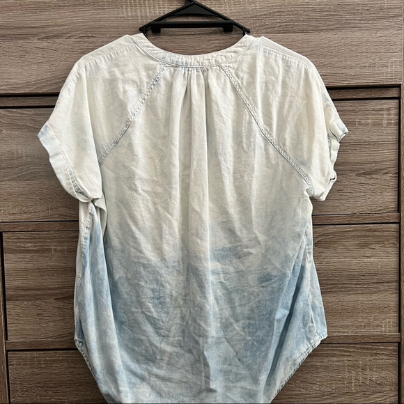 Calvin Klein Denim Top - Picture 2 of 6